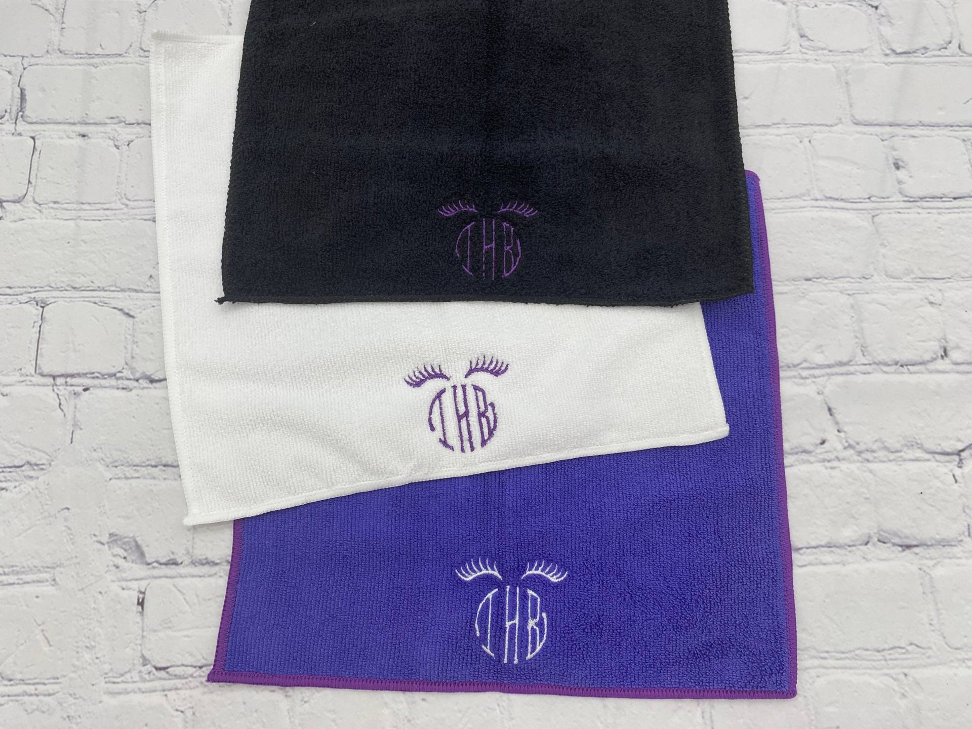 Make-Up-Entfernungstuch, Personalisierter Waschlappen Mit Monogramm Gesichtstuch, Mikrofaser Besticktes Geschenk Für Sie, Slumber Party Bath Spa von Etsy - Crafting4Caleb