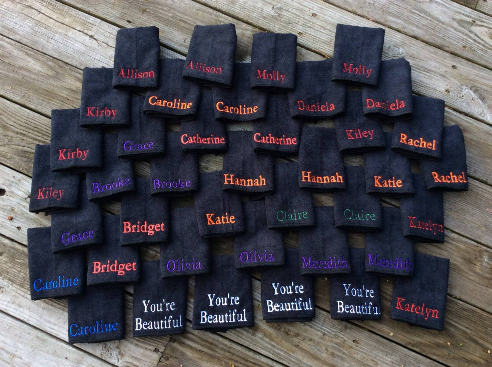 Personalisierte Waschlappen Wohnheim Teen Geschenk Gesichtstuch Mikrofaser Make Up Entfernung Tuch Für Sie Slumber Party Favor Gesicht von Etsy - Crafting4Caleb