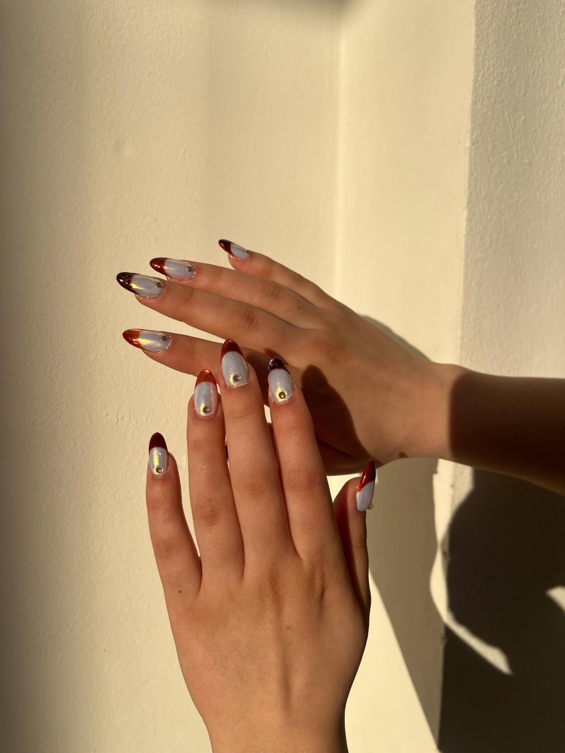 Pearly Leopard Print Set Pearly Leopard Print Set von Etsy - CrazyNailzz