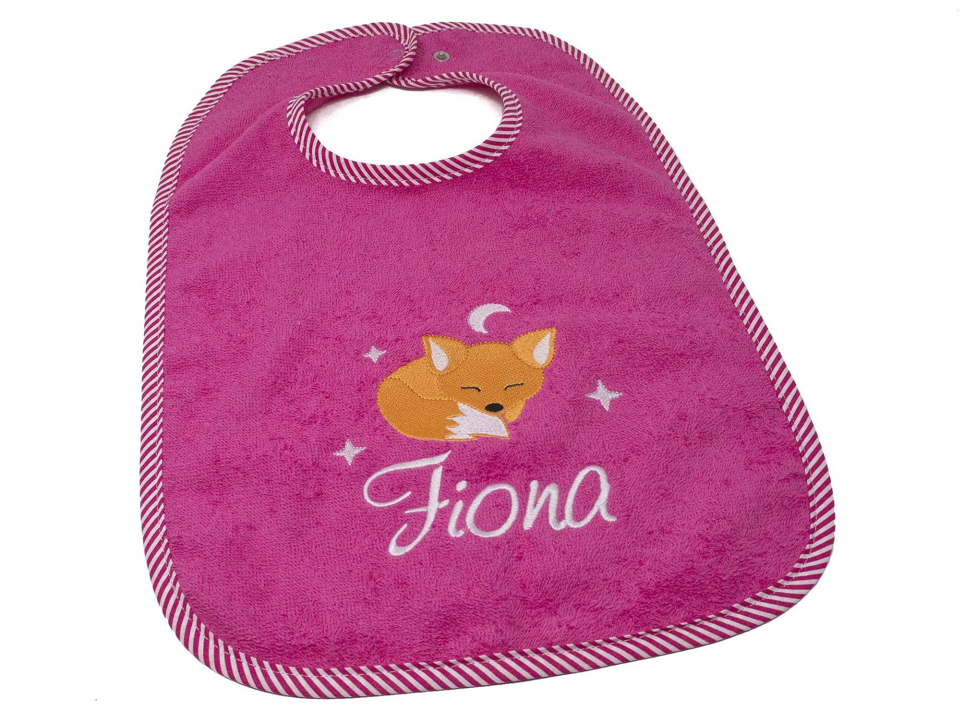 Lätzchen Mit Druckknopf, Bestickt Namen Und Motiv Fuchs, Kleines Geschenk Zur Geburt, Taufe, Babylätzchen Personalisiert, Latz von Etsy - CreateyourCover