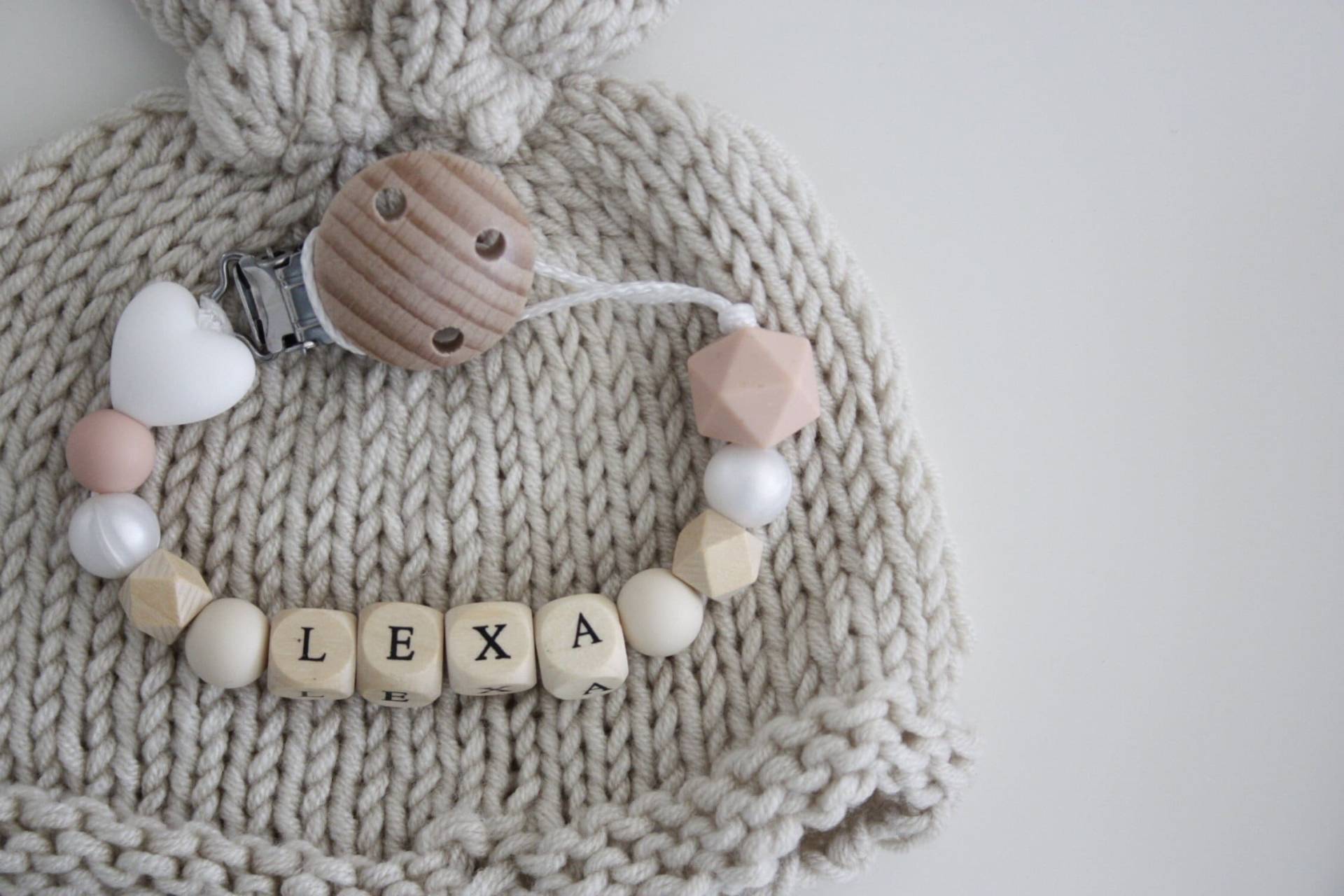 Personalisierbarer Schnullerclip von Etsy - CreationAngeetNuage
