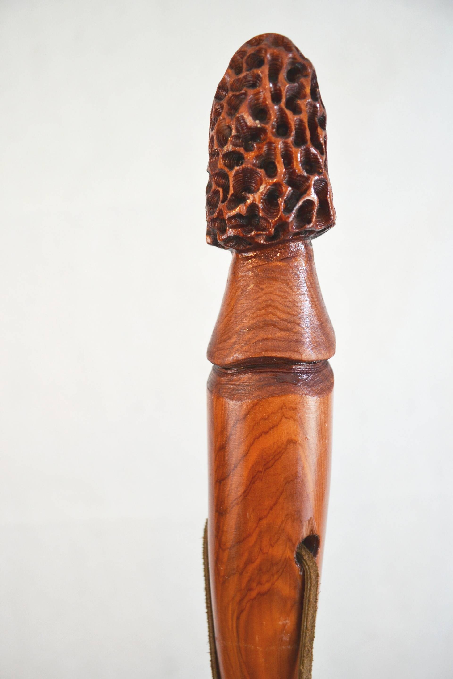 Zedernholz Gehstock, Morchel Pilz Schnitzen Zedernholz Gehstock, Morchel Pilz Schnitzen von Etsy - CreationCarvings