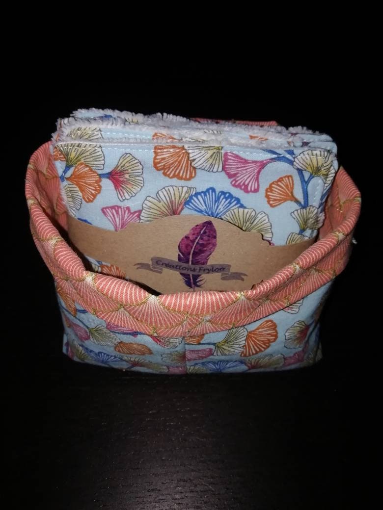 Bambuskorb Und Make-Up-Entferner-Tücher von Etsy - CreationsFryloo