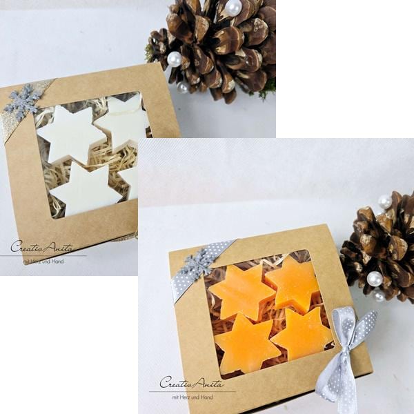 Geschenkset Seifensterne - Duftnote Nach Wahl Weihnachtsseife, Weihnachtsgeschenk Florex Schafmilchseife Geschenkset Seifensterne - Duftnote Nach Wahl Weihnachtsseife, Weihnachtsgeschenk Florex Schafmilchseife von Etsy - CreativAnita