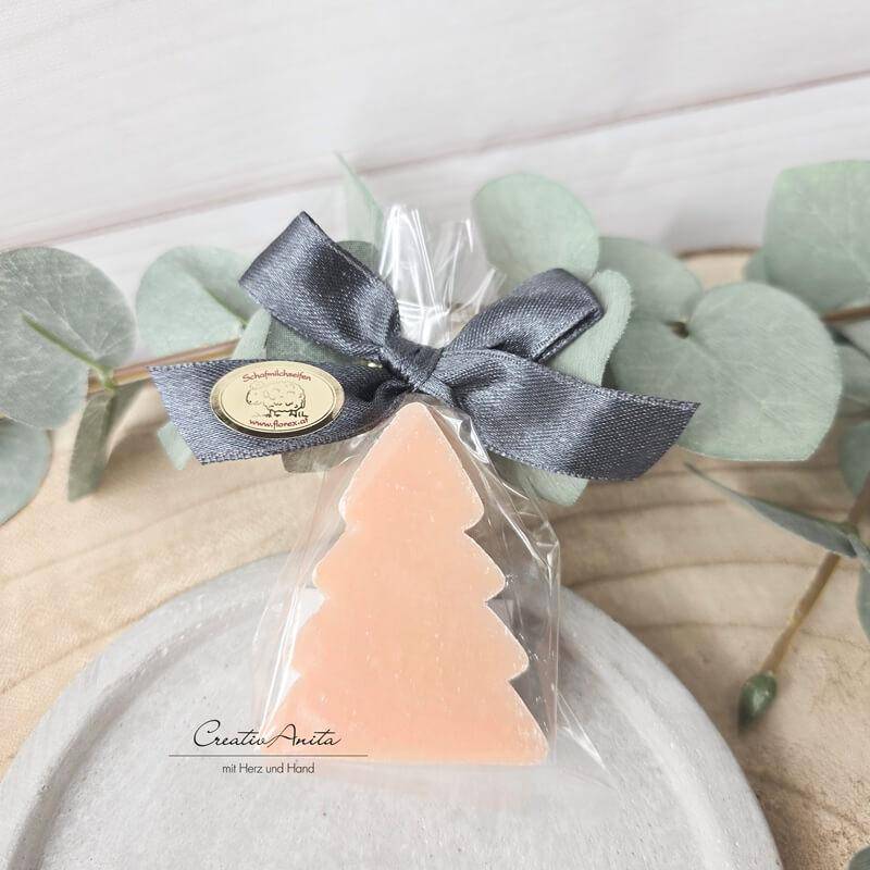 Tannenbaum Aus Schafmilchseife - Weihnachtsbaum Verpackt Quitte Braun von Etsy - CreativAnita