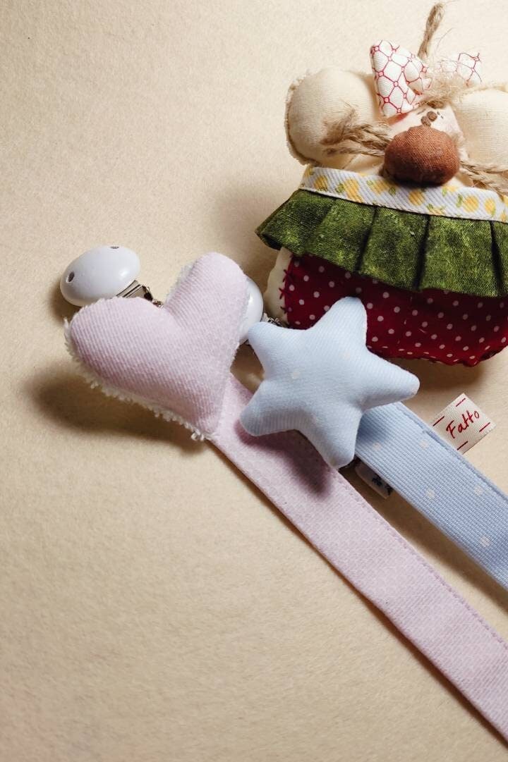 Schnullerhalter Für Babys Aus Stoff Mit Adapter Mam-Schnuller von Etsy - CreativantoCreazioni