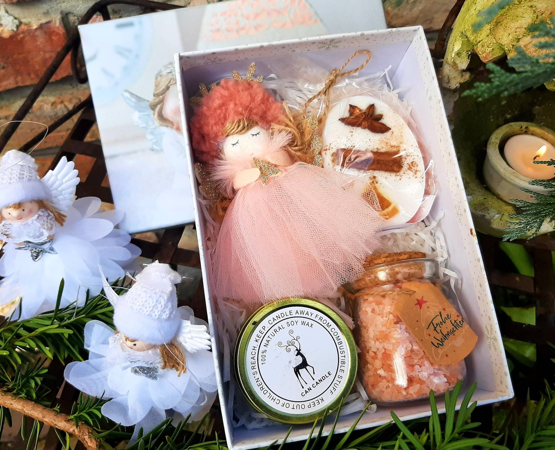 Christmaspride Frau Wunderschönes Geschenkset Für Frauen Aus Süßer Deko Und Pflege-Artikeln Handgemacht Weihnachtlich Verpackt Christmaspride Frau Wunderschönes Geschenkset Für Frauen Aus Süßer Deko Und Pflege-Artikeln Handgemacht Weihnachtlich Verpackt von Etsy - CreativesoapsKunst