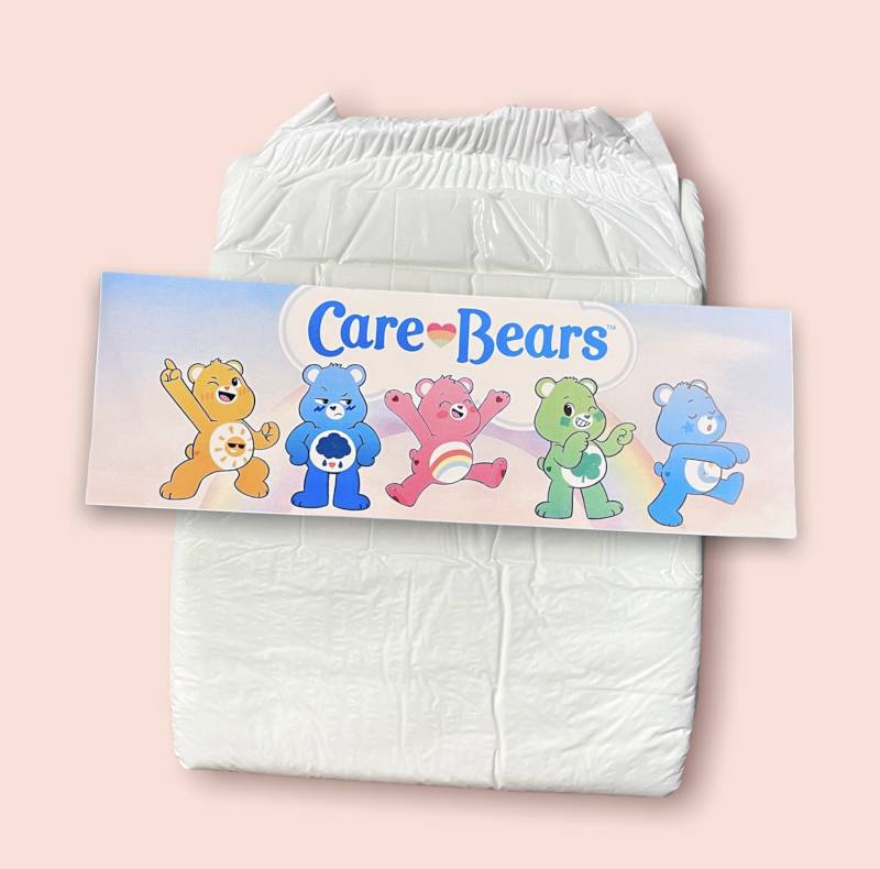 "Abdl Diaper Tapes "Regenbogen Bären" von Etsy - CrinkleButtArt