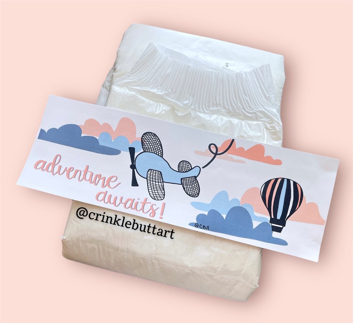 "Abdl-Tape "Adventure Awaits" "Abdl-Tape "Adventure Awaits" von Etsy - CrinkleButtArt