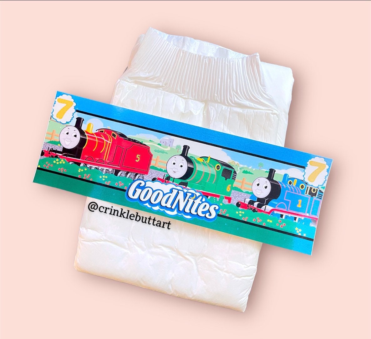„Abdl" Windelband "Zug Pullups" „Abdl" Windelband "Zug Pullups" von Etsy - CrinkleButtArt