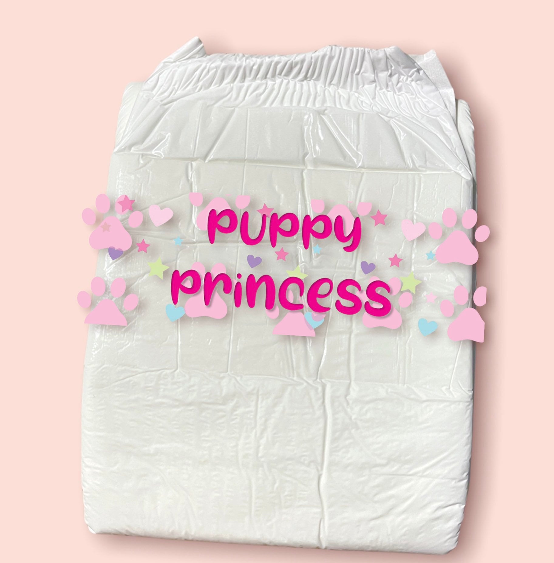 Abend-Tape "Welpen Prinzessin" Abend-Tape "Welpen Prinzessin" von Etsy - CrinkleButtArt