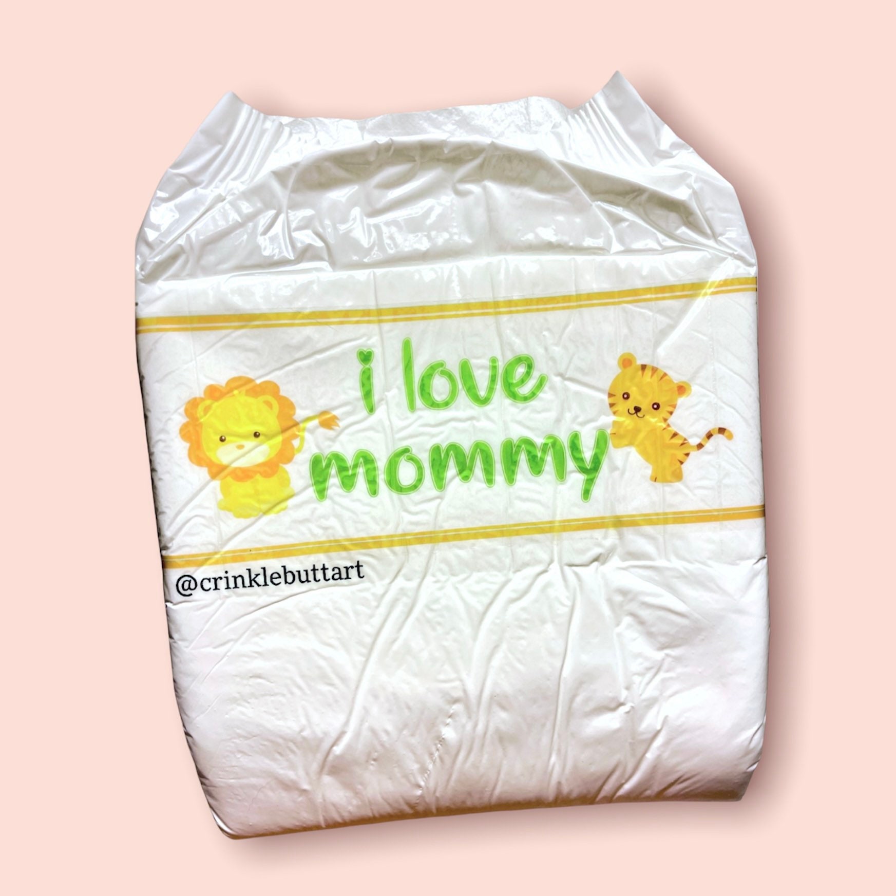 Sale - Abdl Gurtband "I Love Mommy/Daddy" Sale - Abdl Gurtband "I Love Mommy/Daddy" von Etsy - CrinkleButtArt