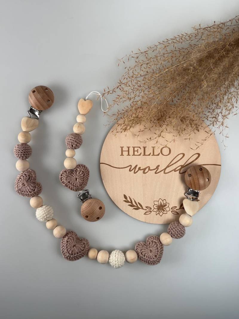 Set Kinderwagen - Schnullerkette Set Kinderwagen - Schnullerkette von Etsy - CrocheliaElena