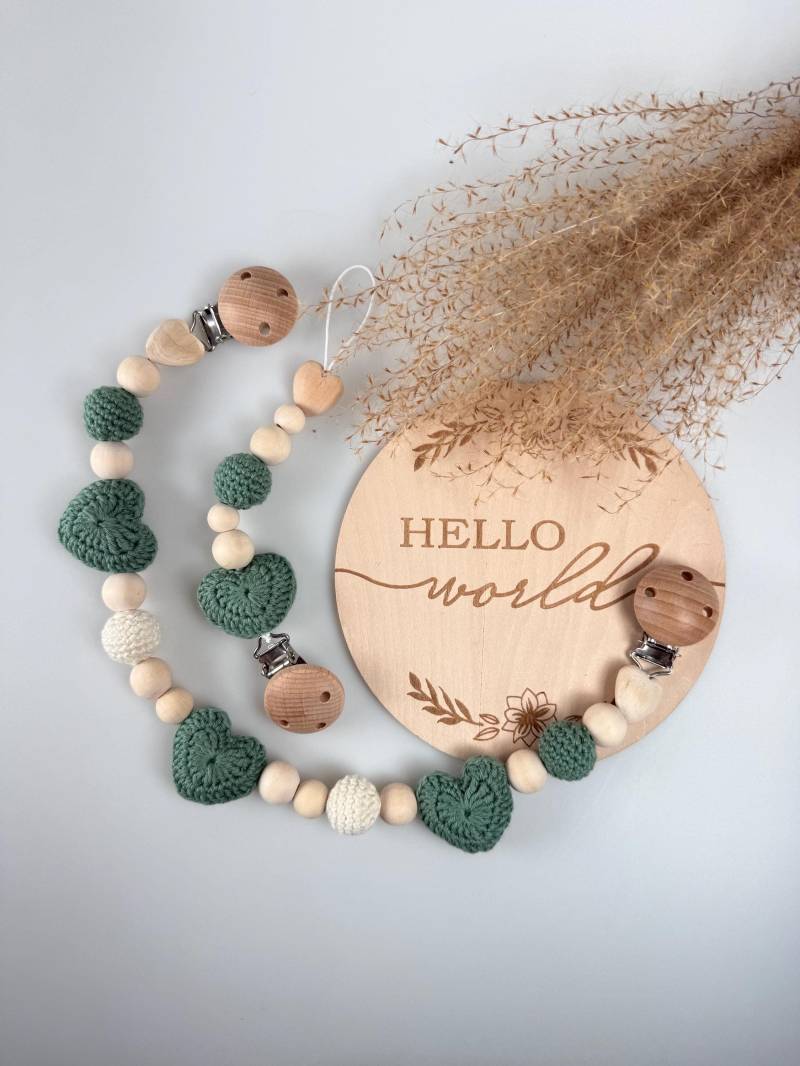 Set Kinderwagen - Schnullerkette Set Kinderwagen - Schnullerkette von Etsy - CrocheliaElena