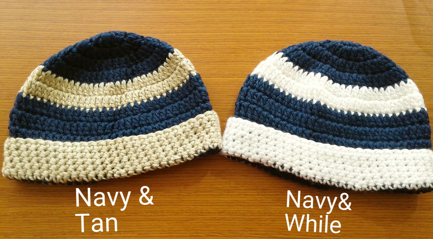 Gehäkelte Baby Beanies 6-9 Monate von Etsy - CrochetbyEssie