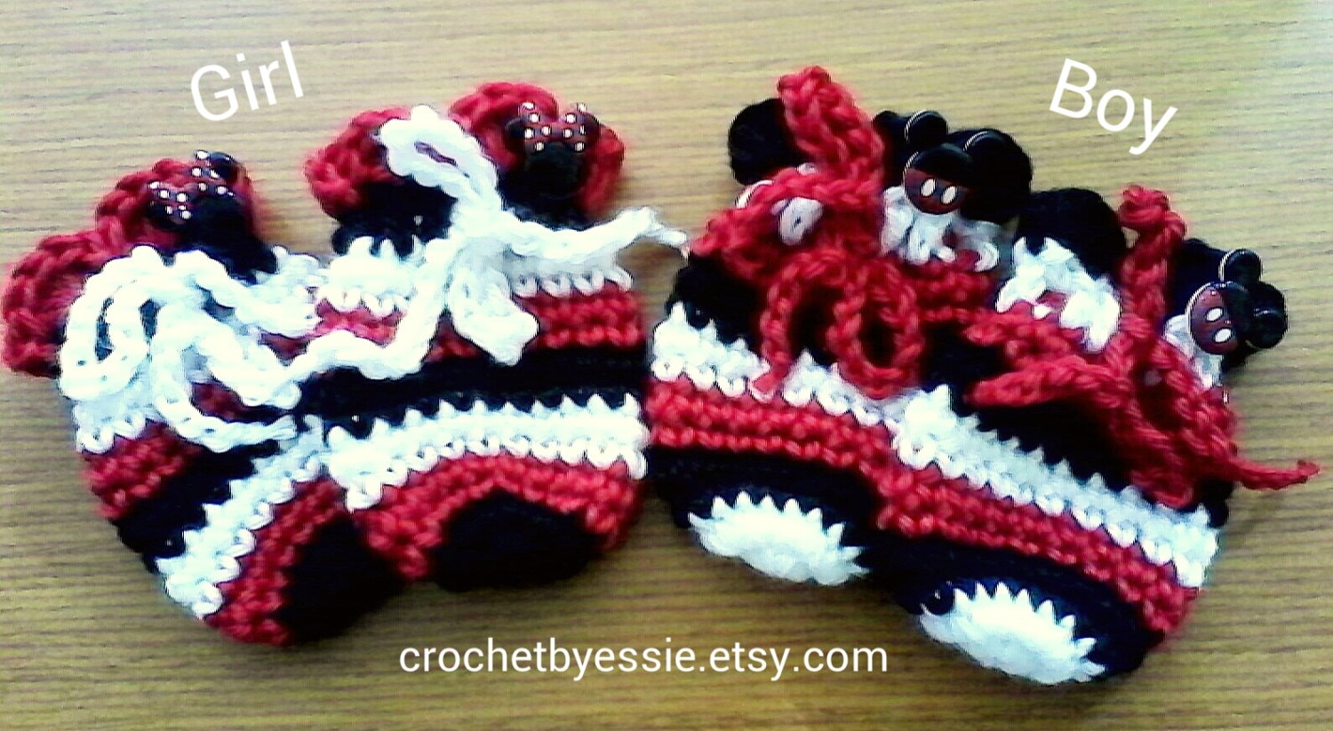 Häkel-Baby-Fäustlinge 0-3 Monate von Etsy - CrochetbyEssie