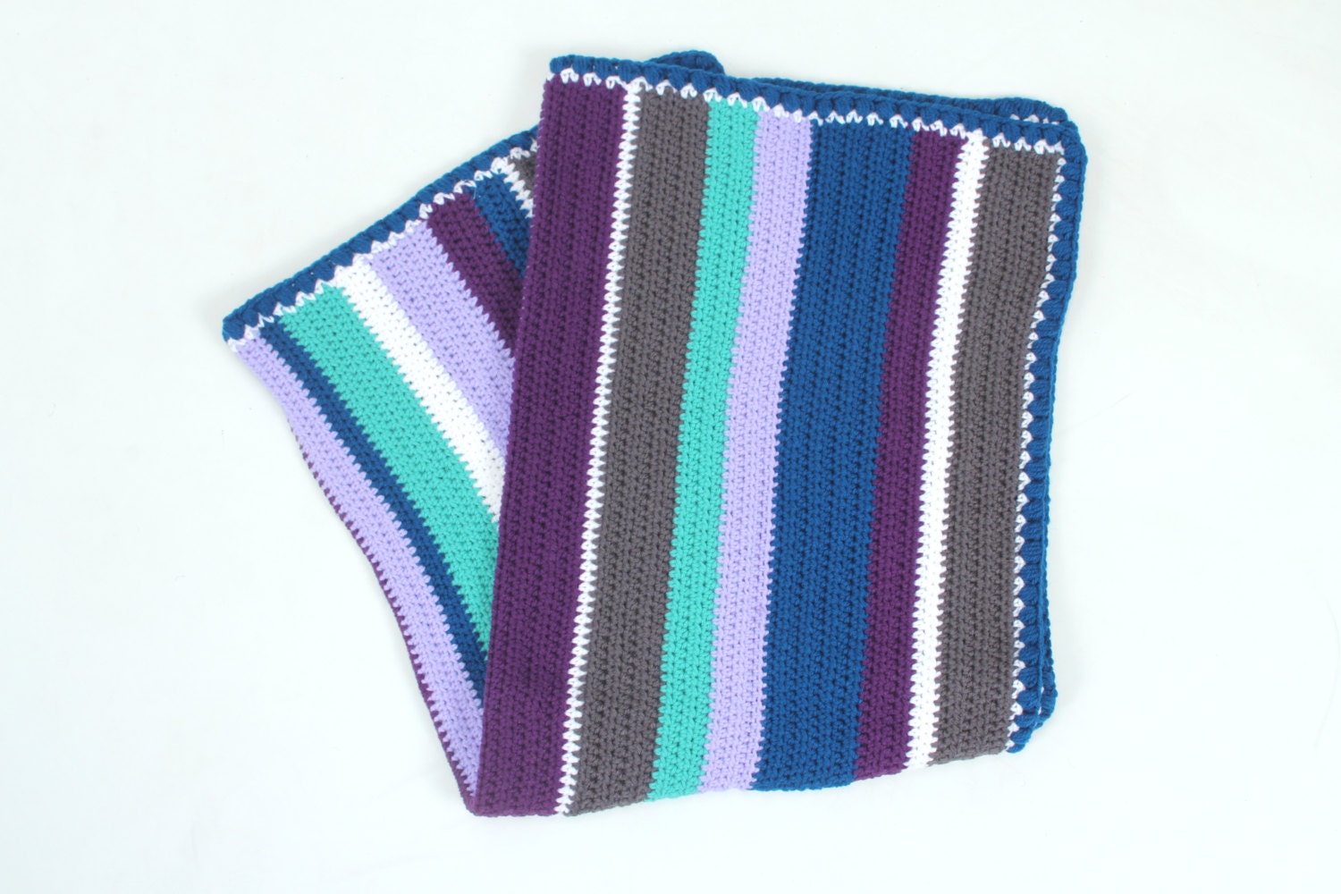 Bunte Baby Gehäkelte Decke Bunte Baby Gehäkelte Decke von Etsy - CrochetbylindaShop