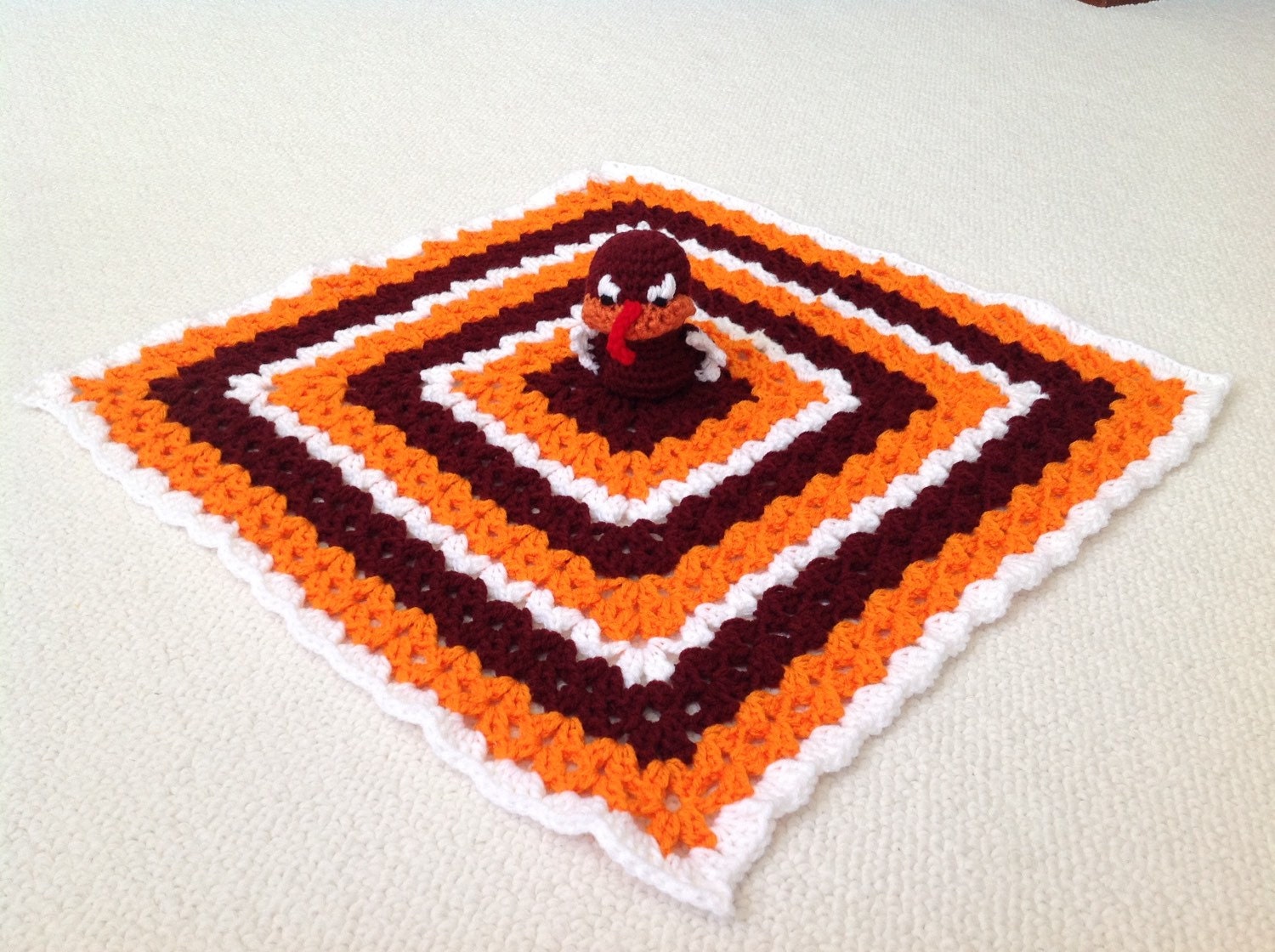 Kuscheldecke Baby Schmusetuch | Auf Bestellung Kuscheldecke Baby Schmusetuch | Auf Bestellung von Etsy - CrochetingHokie