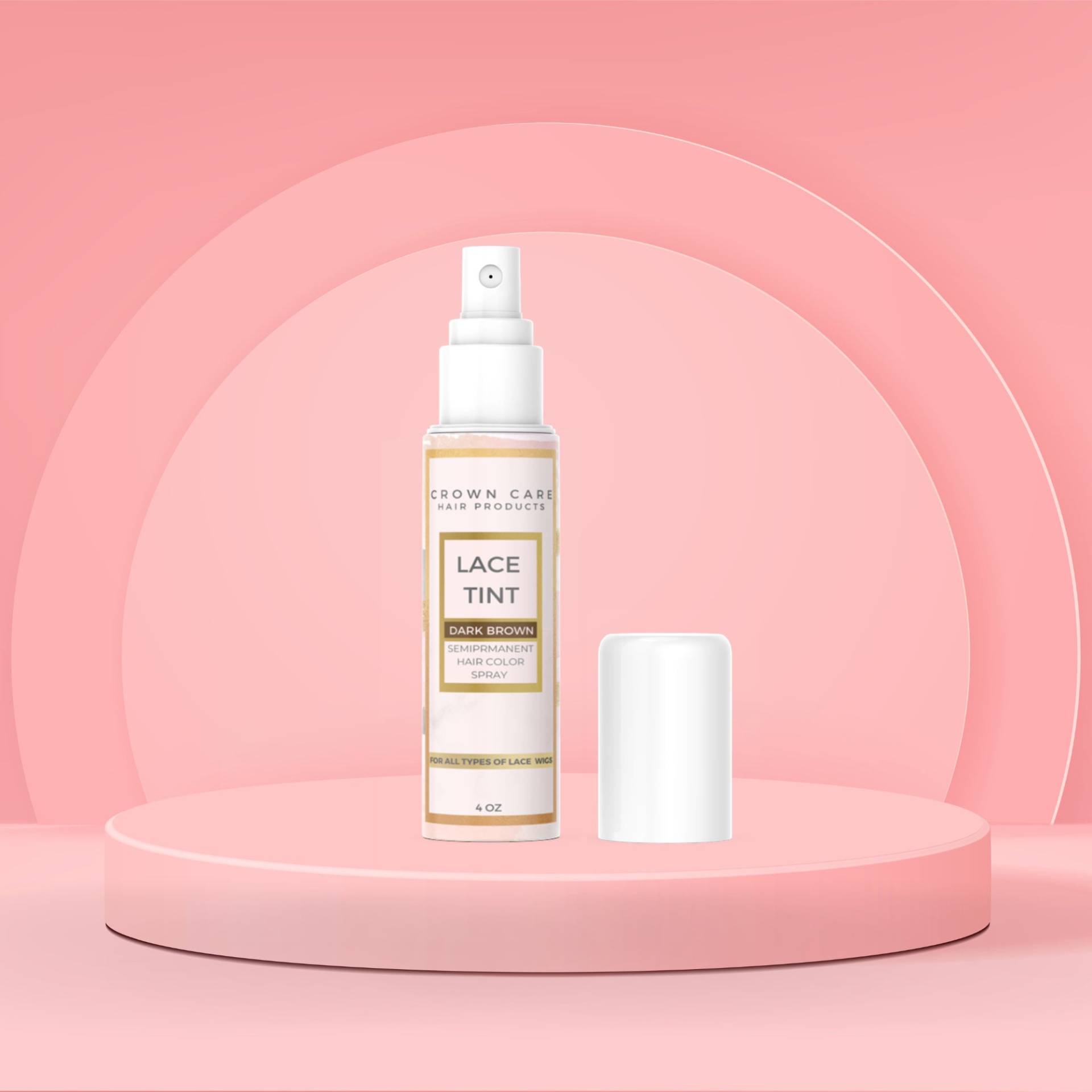 Dunkelbraunes Spitzentönungsspray Für Verschlüsse, Fronten Und Perücken von Etsy - CrownCareHP