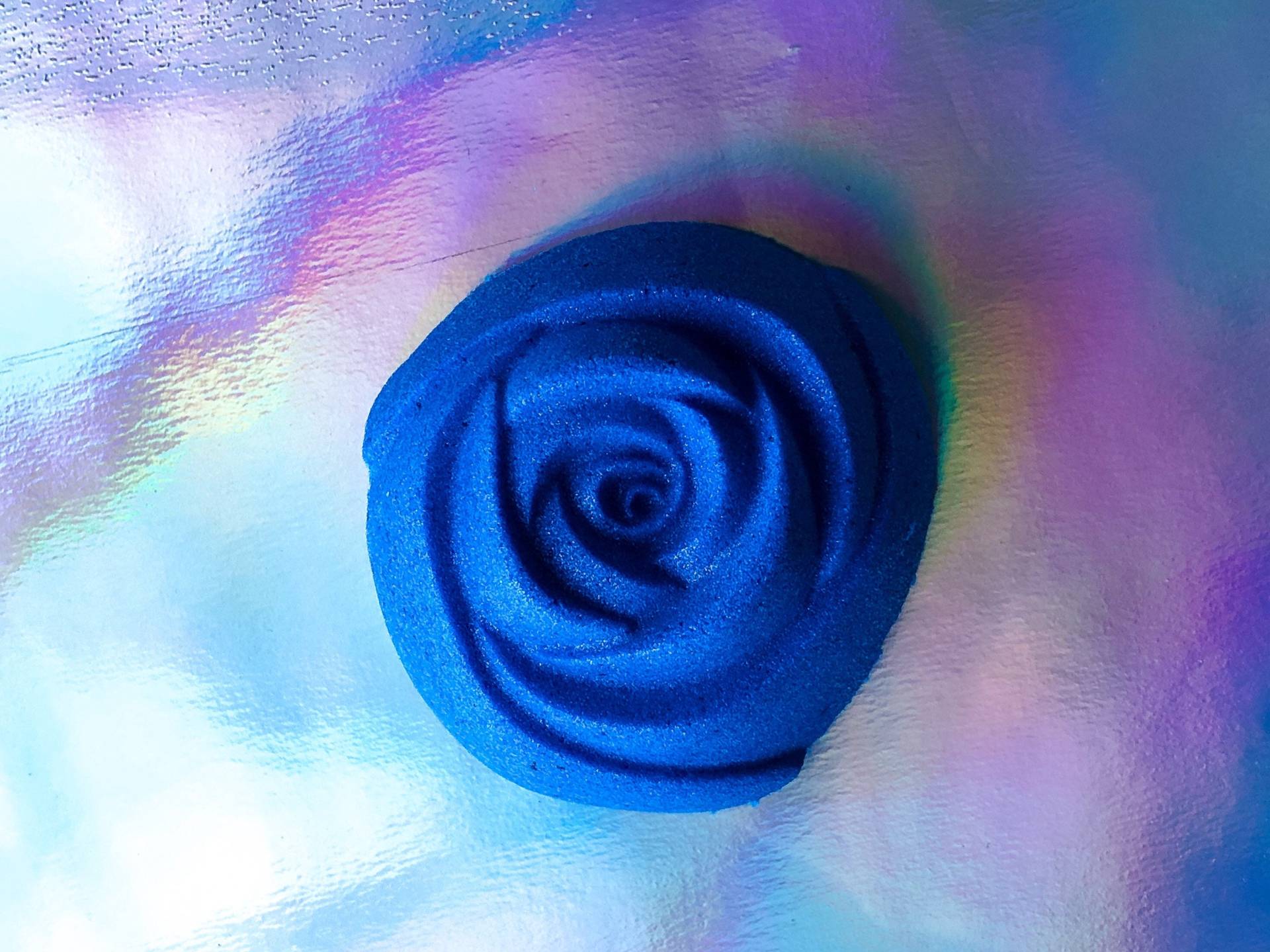 Blaue Rose Badekomet von Etsy - CrystalMaeCreations