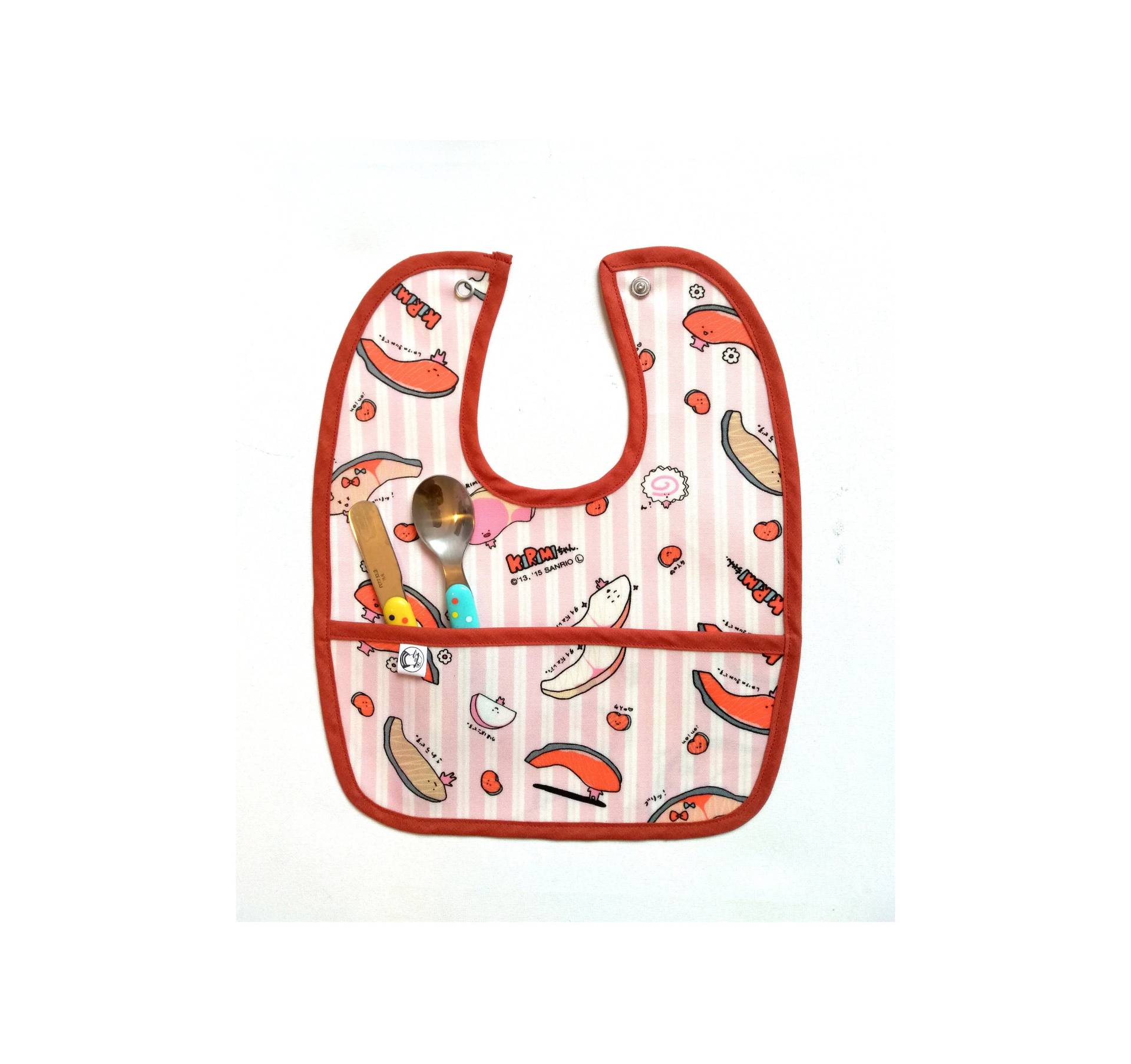 Wasserdichte Kunststoffbeschichtete Sushi-Tasche Lätzchen/Baby-Lätzchentasche Wasserdicht von Etsy - CuckooMadam