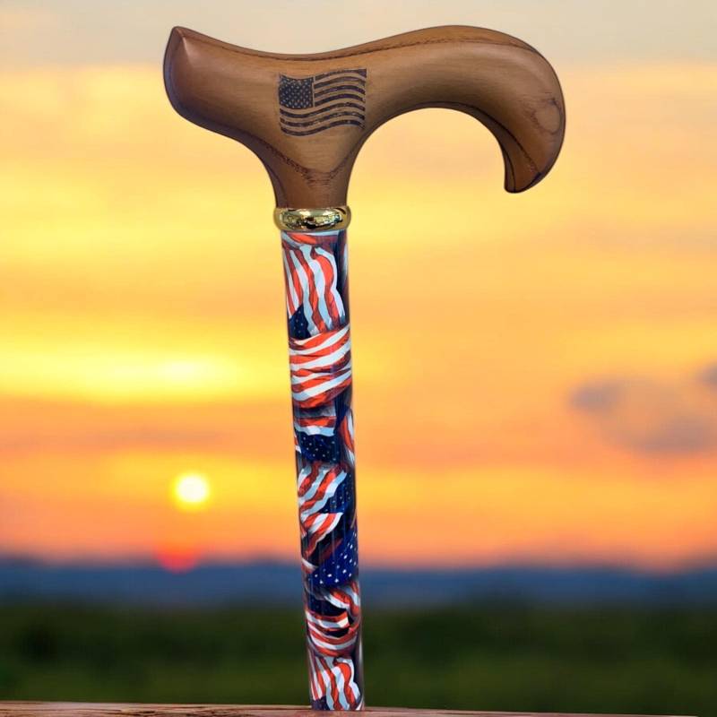 Usa, Flagge, Gehstock, Gehstöcke, Gehstock Für Frauen, Nach Wunsch von Etsy - CustomCanesByKirk