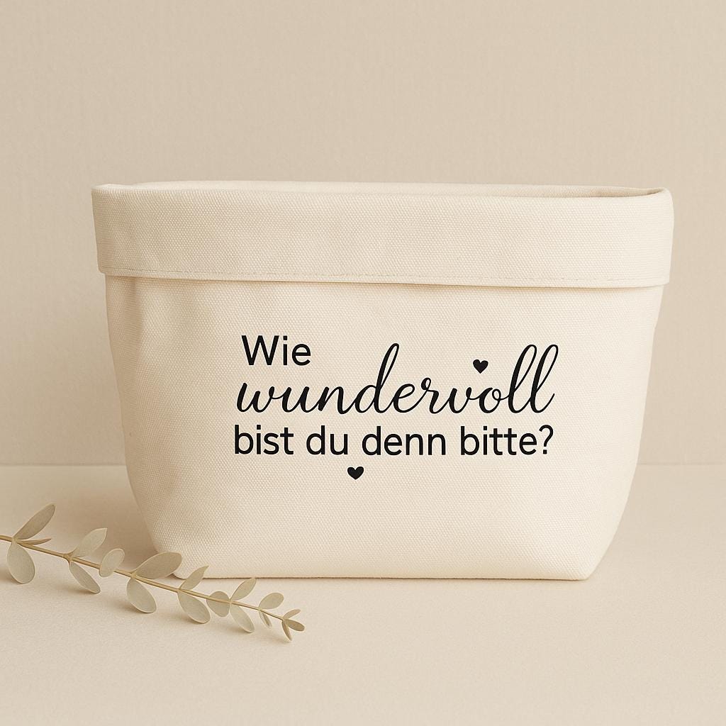 Geschenkkörbchen|Stoffkorb Zum Verschenken|Organizer|Geschenkverpackung| Stoffaufbewahrung von Etsy - DeinsMeinsManufaktur