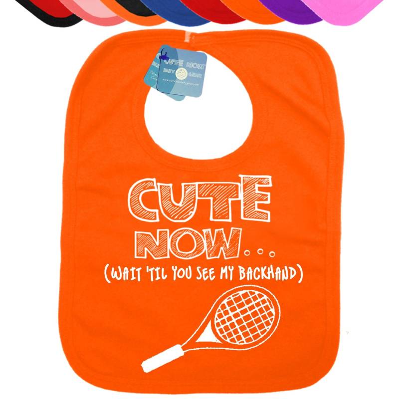 Baby-Tennis-Lätzchen Jetzt Niedlich... | Warten Sie, Bis Sie Die Rückhand Sehen Geschenk Lustiges Baby-Baby-Lätzchen Wählen Farbe Tennis Wilson von Etsy - CuteNow