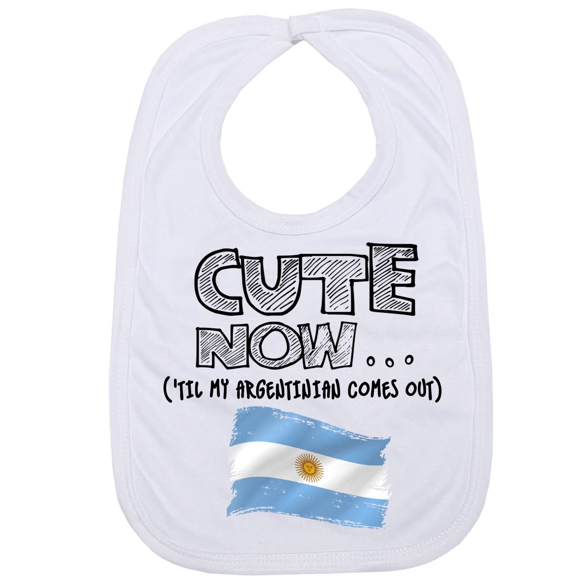 Cute Now ... | "Til My Argentinian Comes Out Säugling Baby Füttern Lätzchen Mit Flagge Von Argentinien Cute Now ... | "Til My Argentinian Comes Out Säugling Baby Füttern Lätzchen Mit Flagge Von Argentinien von Etsy - CuteNow