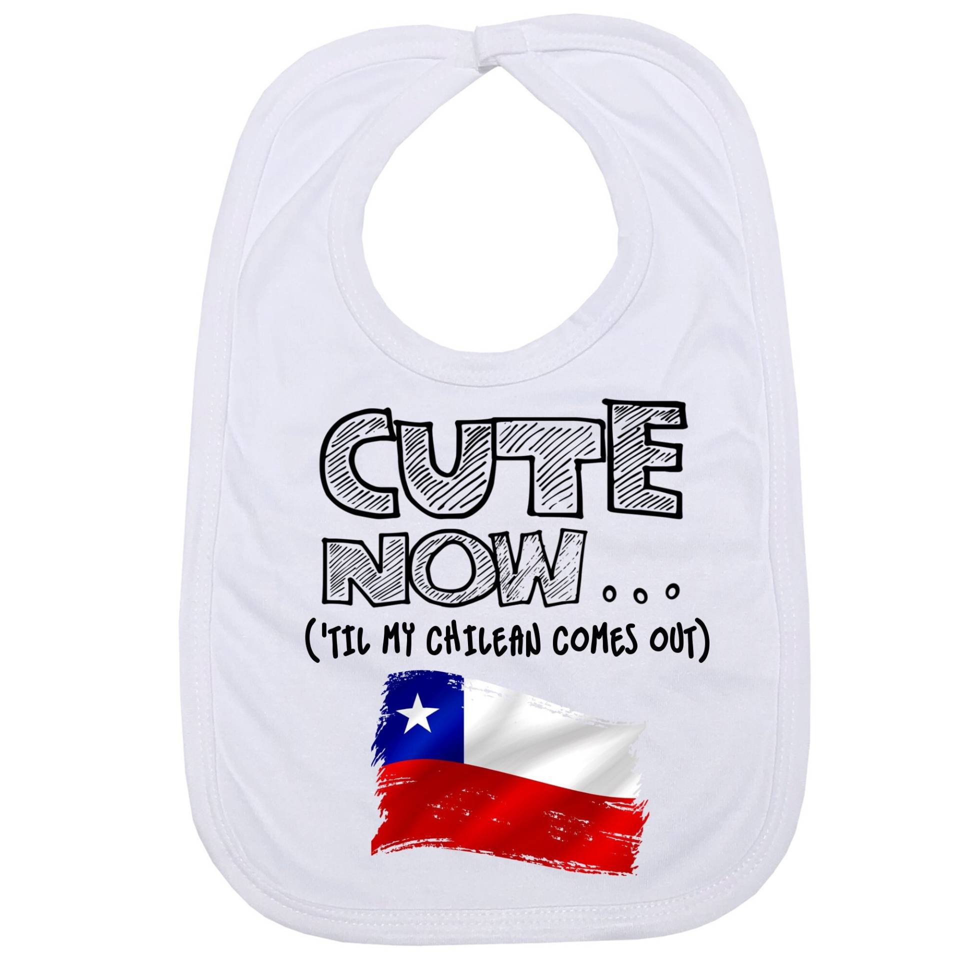 "Cute Now ... | "Til My Chilean Comes Out" Säugling Baby Füttern Lätzchen Mit Flagge Von Chile." "Cute Now ... | "Til My Chilean Comes Out" Säugling Baby Füttern Lätzchen Mit Flagge Von Chile." von Etsy - CuteNow