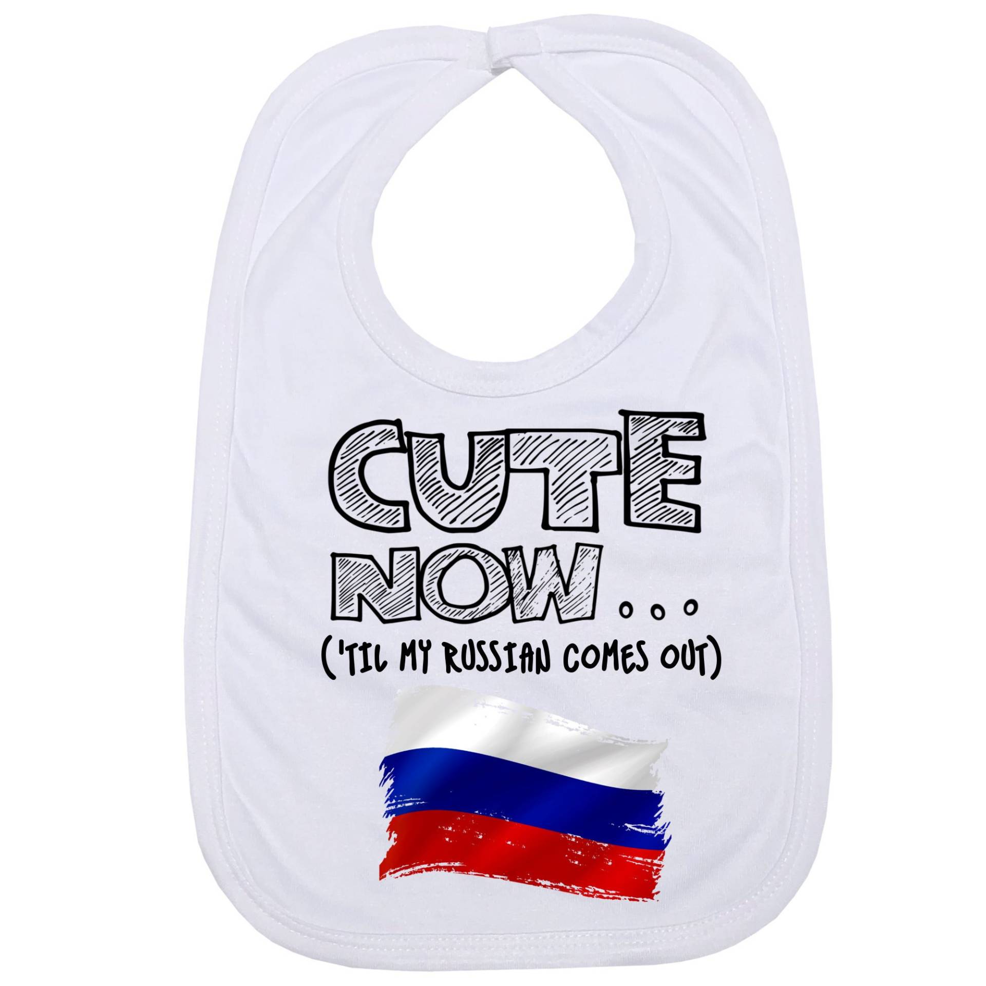 Cute Now ... | "Til My Russisch Comes Out Säugling Baby Füttern Lätzchen Mit Flagge Von Russland Cute Now ... | "Til My Russisch Comes Out Säugling Baby Füttern Lätzchen Mit Flagge Von Russland von Etsy - CuteNow