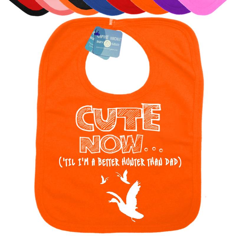 Cute Now ... | 'til Ich Bin Ein Besserer Jäger Als Vater Jagd Ente Lustige Baby, Kleinkind Lätzchen Wählen Farbe Geschenk Hirsch Camo von Etsy - CuteNow
