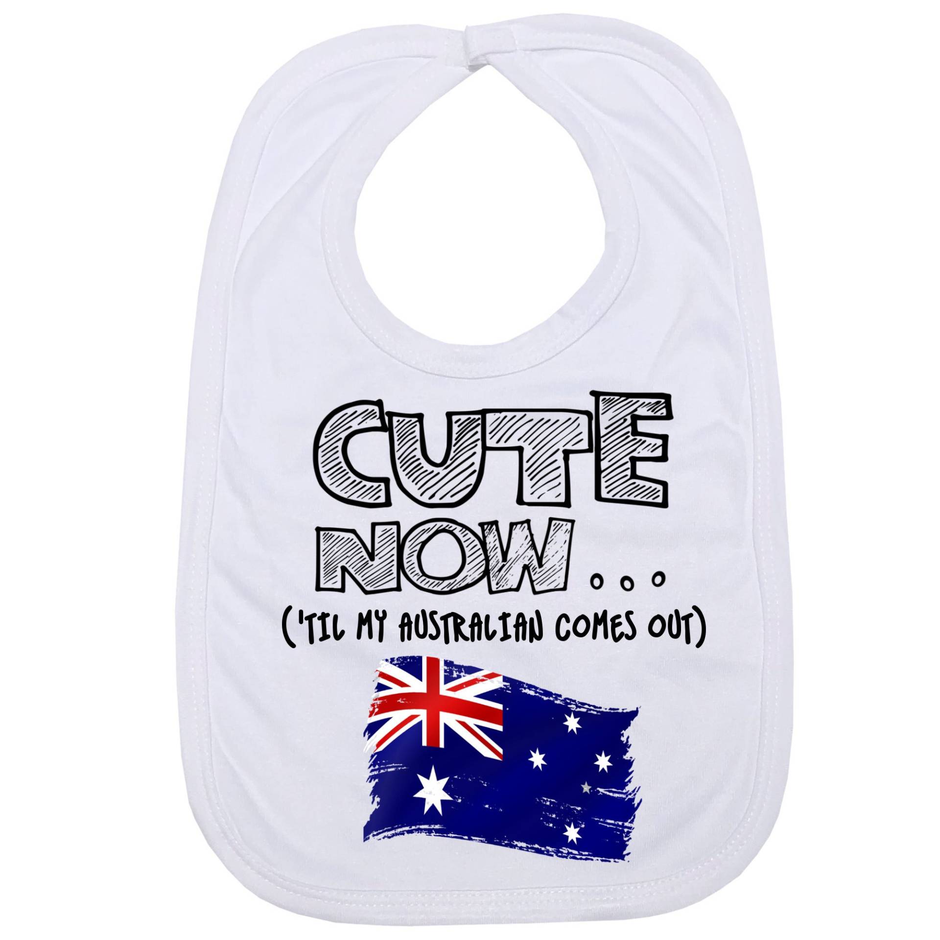 Cute Now ... | 'til My Australian Comes Out Kleinkind Baby Lätzchen Mit Flagge Von Australien Cute Now ... | 'til My Australian Comes Out Kleinkind Baby Lätzchen Mit Flagge Von Australien von Etsy - CuteNow