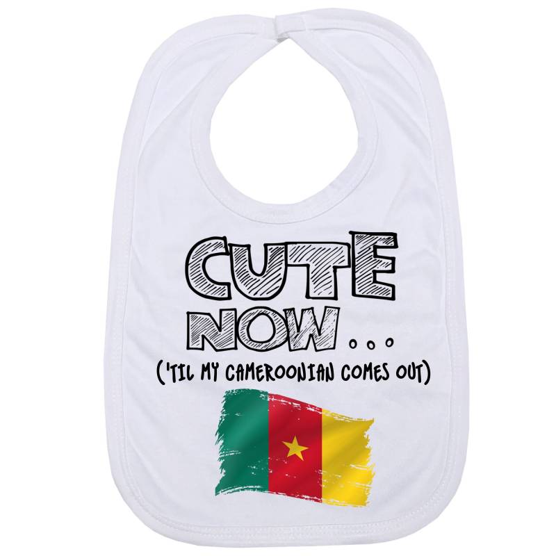 Cute Now ... | 'til My Camerunian Comes Out Säugling Baby Lätzchen Mit Flagge Von Kamerun von Etsy - CuteNow