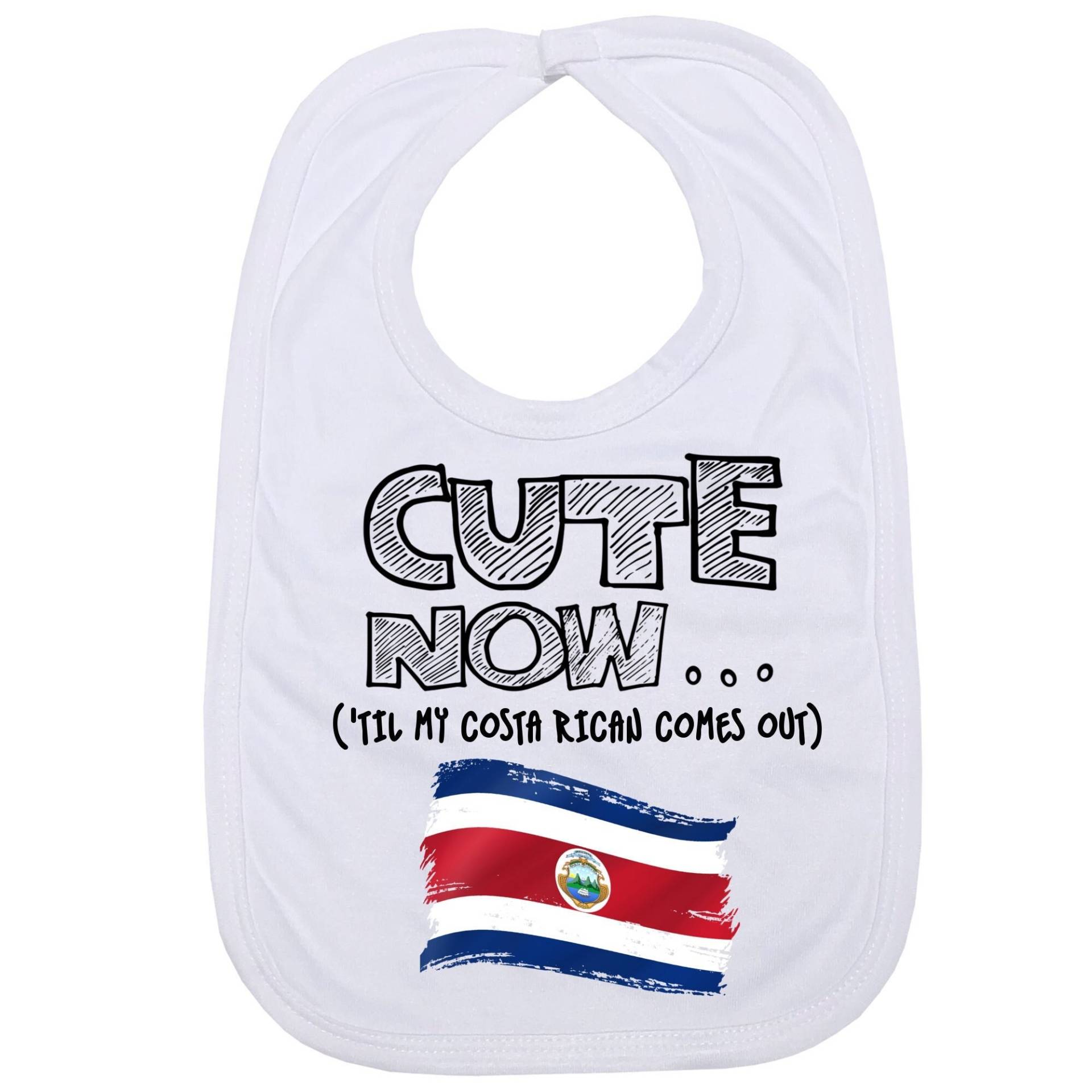 Cute Now ... | 'til My Costa Ricano Comes Out Säugling Baby Füttern Lätzchen Mit Flagge Von Rica Cute Now ... | 'til My Costa Ricano Comes Out Säugling Baby Füttern Lätzchen Mit Flagge Von Rica von Etsy - CuteNow