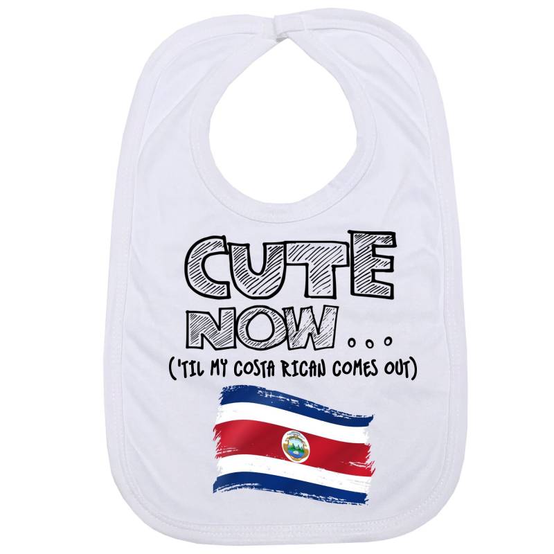 Cute Now ... | 'til My Costa Ricano Comes Out Säugling Baby Füttern Lätzchen Mit Flagge Von Rica von Etsy - CuteNow