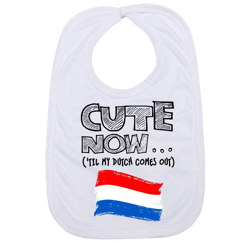 Cute Now ... | 'til My Dutch Comes Out Kleinkind Baby Lätzchen Mit Flagge Der Niederlande von Etsy - CuteNow