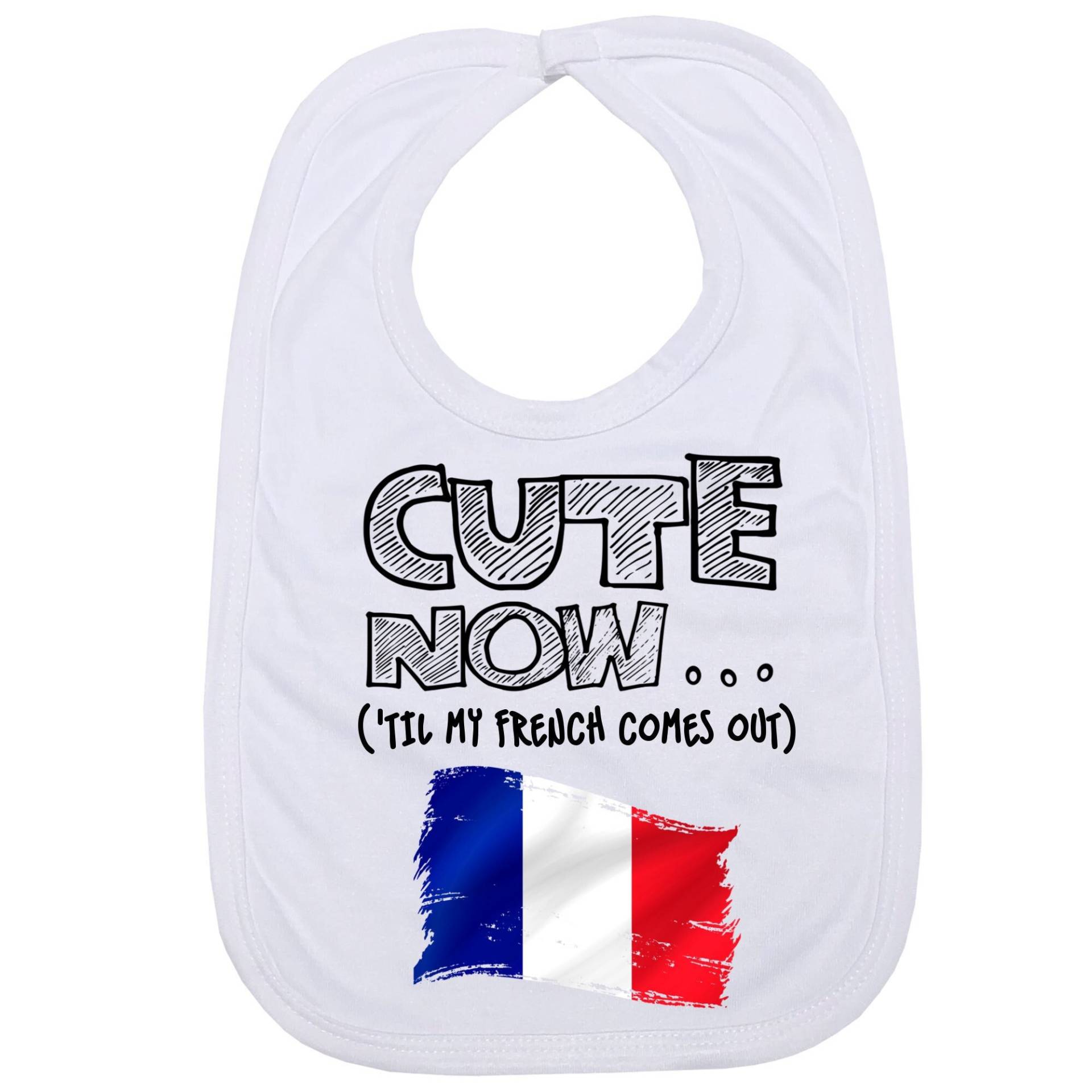 Cute Now ... | 'til My French Comes Out Baby Lätzchen Mit Flagge Von Frankreich Cute Now ... | 'til My French Comes Out Baby Lätzchen Mit Flagge Von Frankreich von Etsy - CuteNow