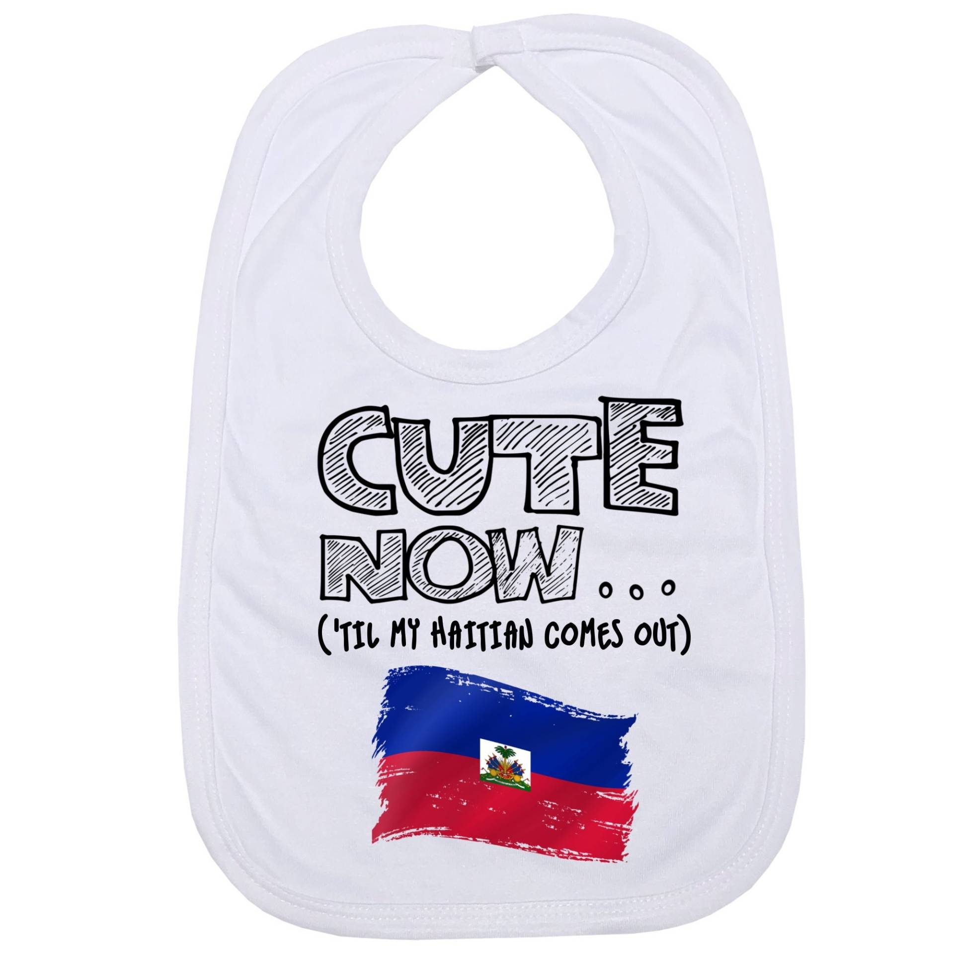 Cute Now ... | 'til My Haitian Comes Out Säugling Baby Füttern Lätzchen Mit Flagge Von Haiti Cute Now ... | 'til My Haitian Comes Out Säugling Baby Füttern Lätzchen Mit Flagge Von Haiti von Etsy - CuteNow