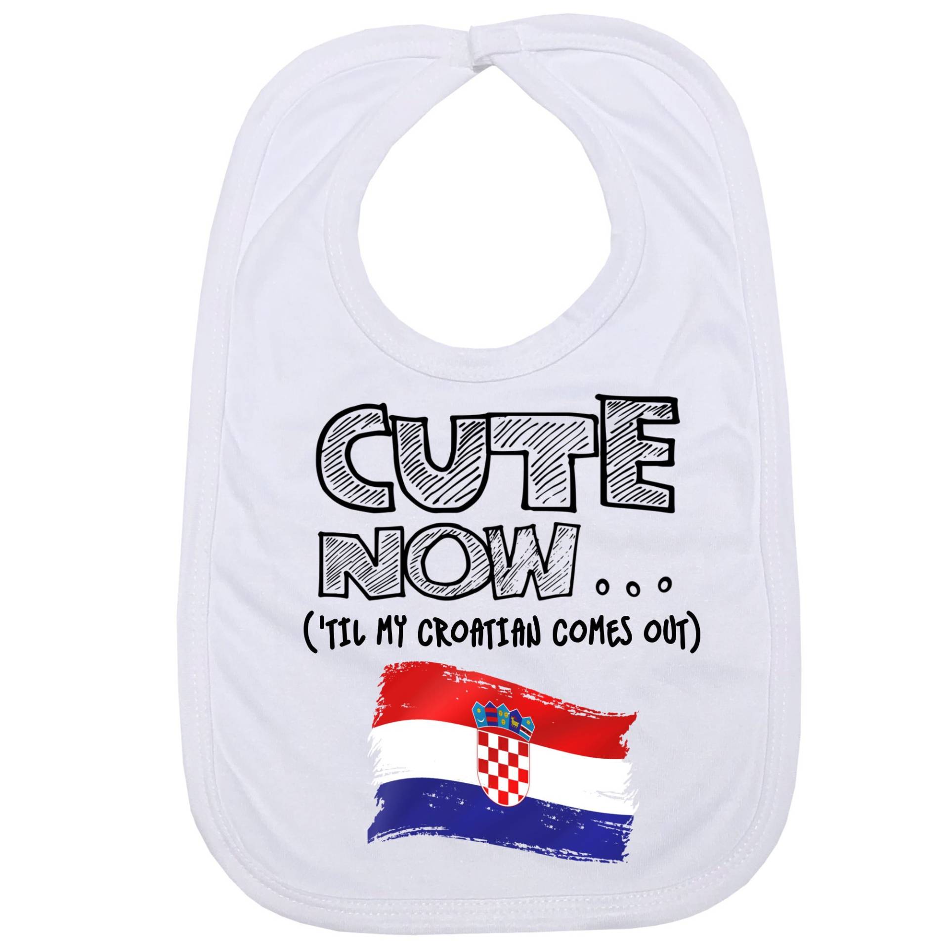 Cute Now ... | 'til My Kroatisch Comes Out Kleinkind Baby Lätzchen Mit Flagge Von Kroatien Cute Now ... | 'til My Kroatisch Comes Out Kleinkind Baby Lätzchen Mit Flagge Von Kroatien von Etsy - CuteNow