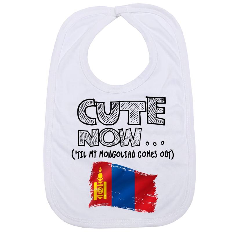 Cute Now ... | 'til My Mongolian Comes Out Kleinkind Baby Lätzchen Mit Flagge Der Mongolei Cute Now ... | 'til My Mongolian Comes Out Kleinkind Baby Lätzchen Mit Flagge Der Mongolei von Etsy - CuteNow