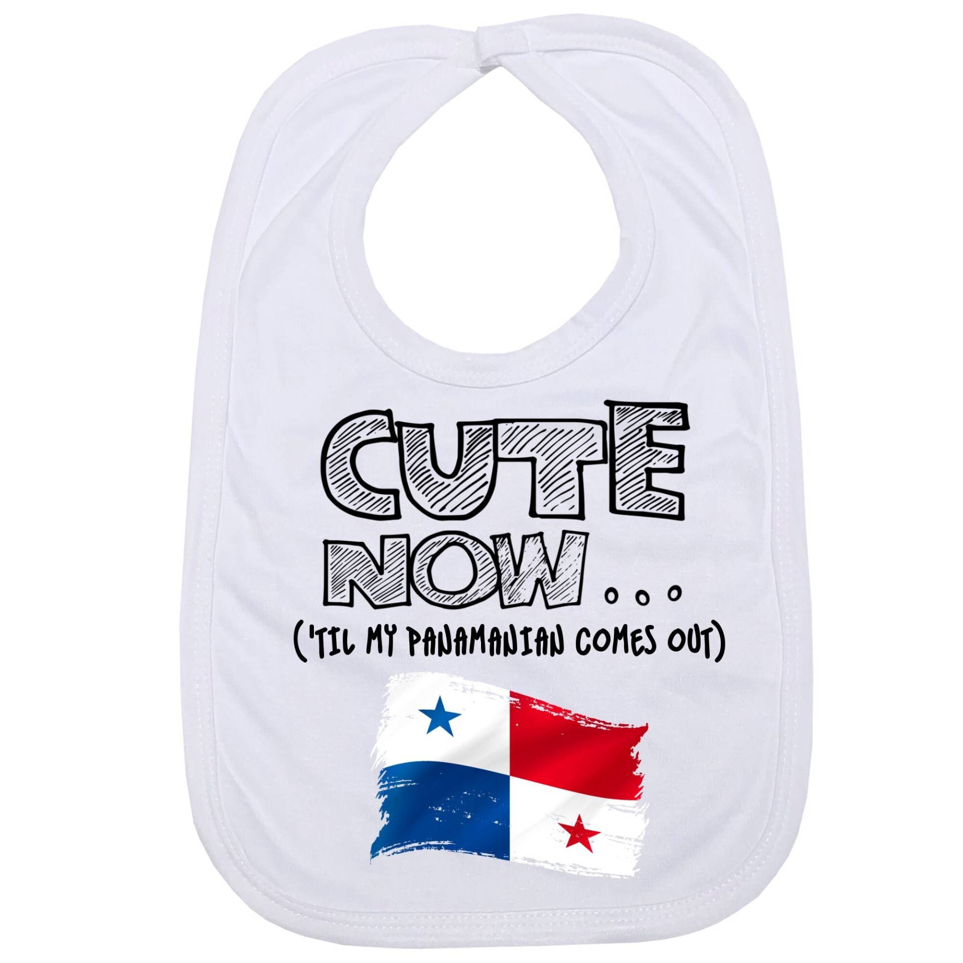 Cute Now ... | 'til My Panaman Comes Out Kleinkind Baby Lätzchen Mit Flagge Von Panama Füttern von Etsy - CuteNow