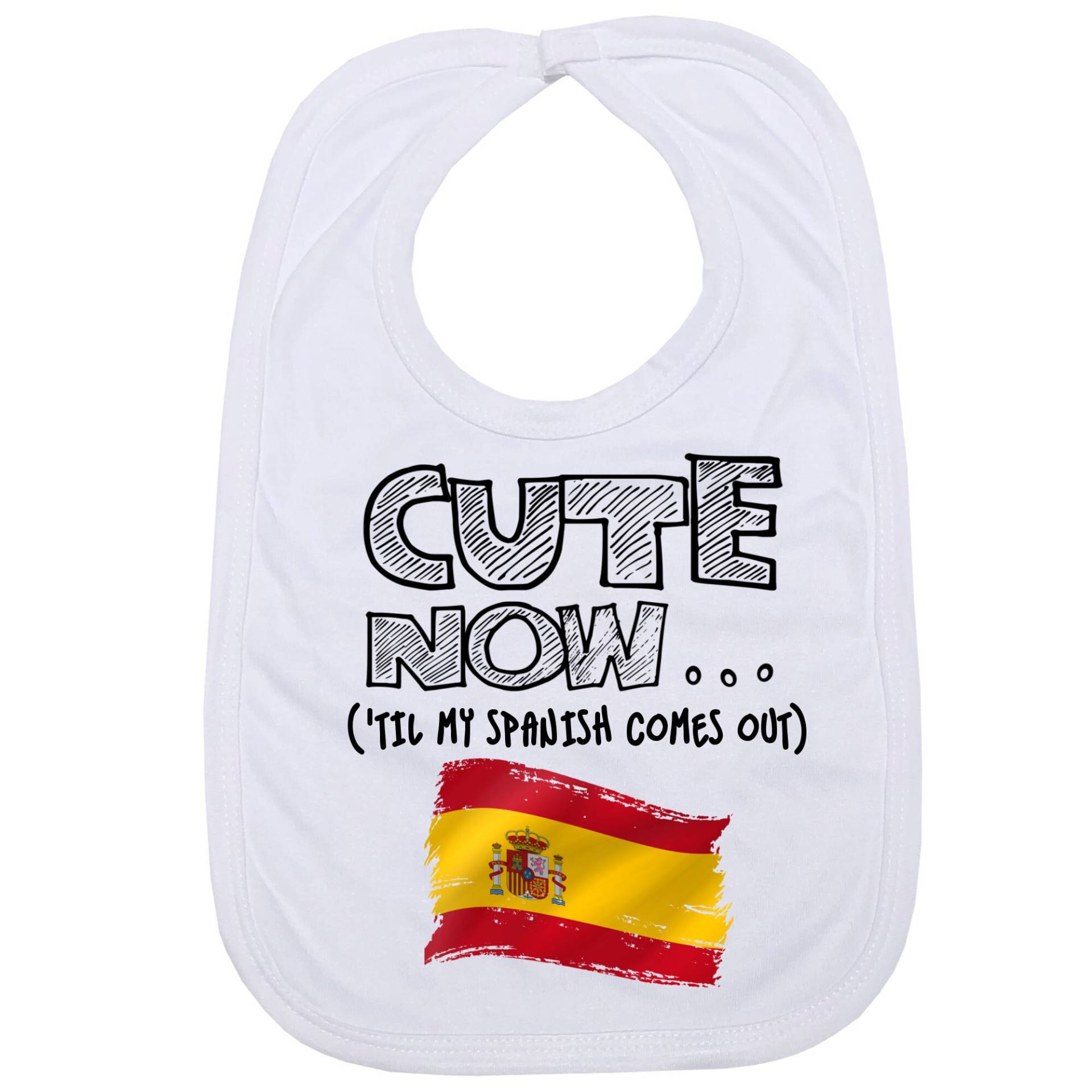 Cute Now ... | 'til My Spanisch Comes Out Säugling Baby Füttern Lätzchen Mit Flagge Von Spanien Cute Now ... | 'til My Spanisch Comes Out Säugling Baby Füttern Lätzchen Mit Flagge Von Spanien von Etsy - CuteNow
