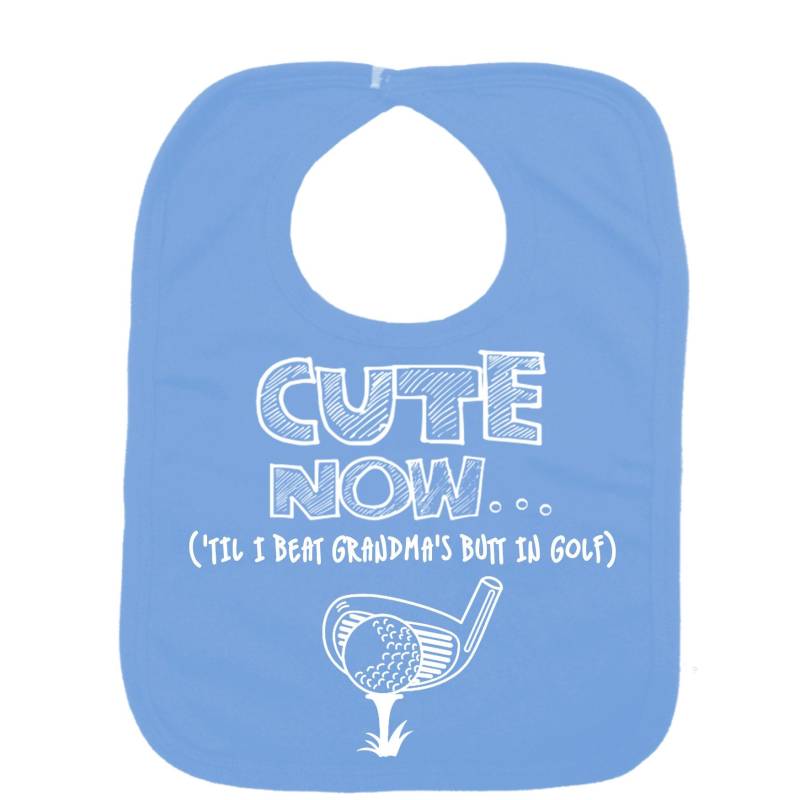Cute Now... "Til I Beat Grandma's Butt in Golf - Golfer Für Kleinkinder/Babys Lätzchen Aus Baumwolle von Etsy - CuteNow
