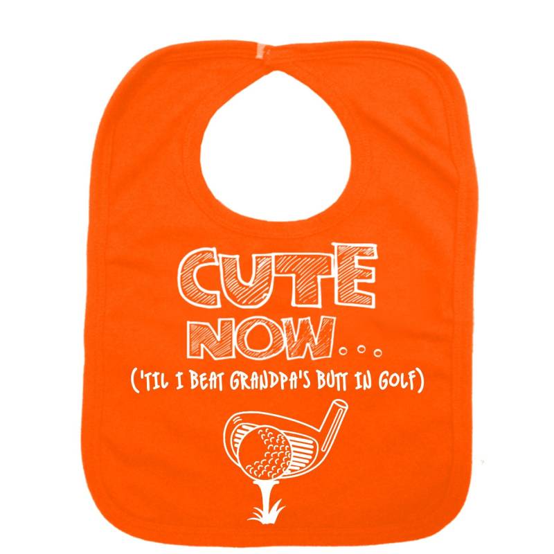 Cute Now... "Til I Beat Grandpa's Butt in Golf - Golfer Für Kleinkinder/Babys Lätzchen Aus Baumwolle von Etsy - CuteNow