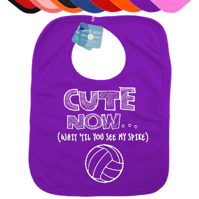 Cute Now... | Wait "Til You See My Spike Baby, Kleinkind, Beachvolleyball, Lätzchen von Etsy - CuteNow