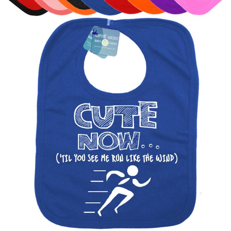 Süße Baby-Lätzchen Jetzt Läuft... | Bis Sie Mich Laufen Wie Der Wind Sehen Geschenk Lustige Kleinkind Baby Lätzchen Wählen Farbe Marathon 26, 2 Übung von Etsy - CuteNow