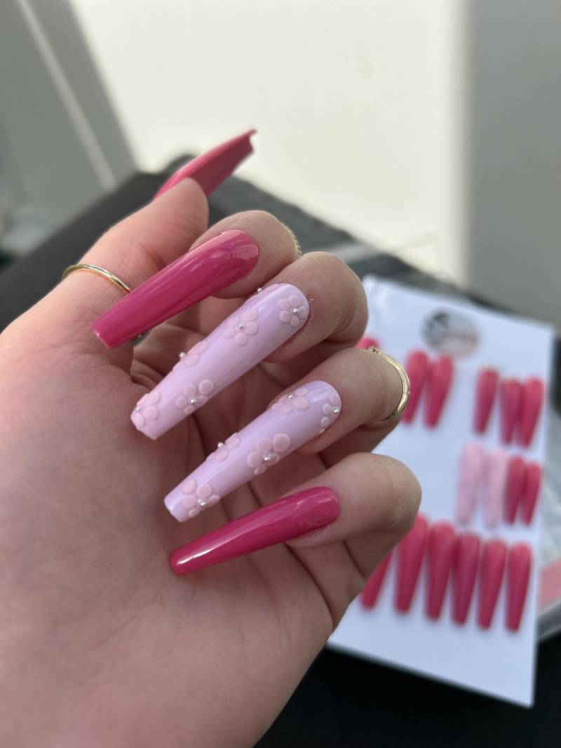 Frühlingsnägel/Press On Nägel /Press Nails von Etsy - DIANENpressonnails