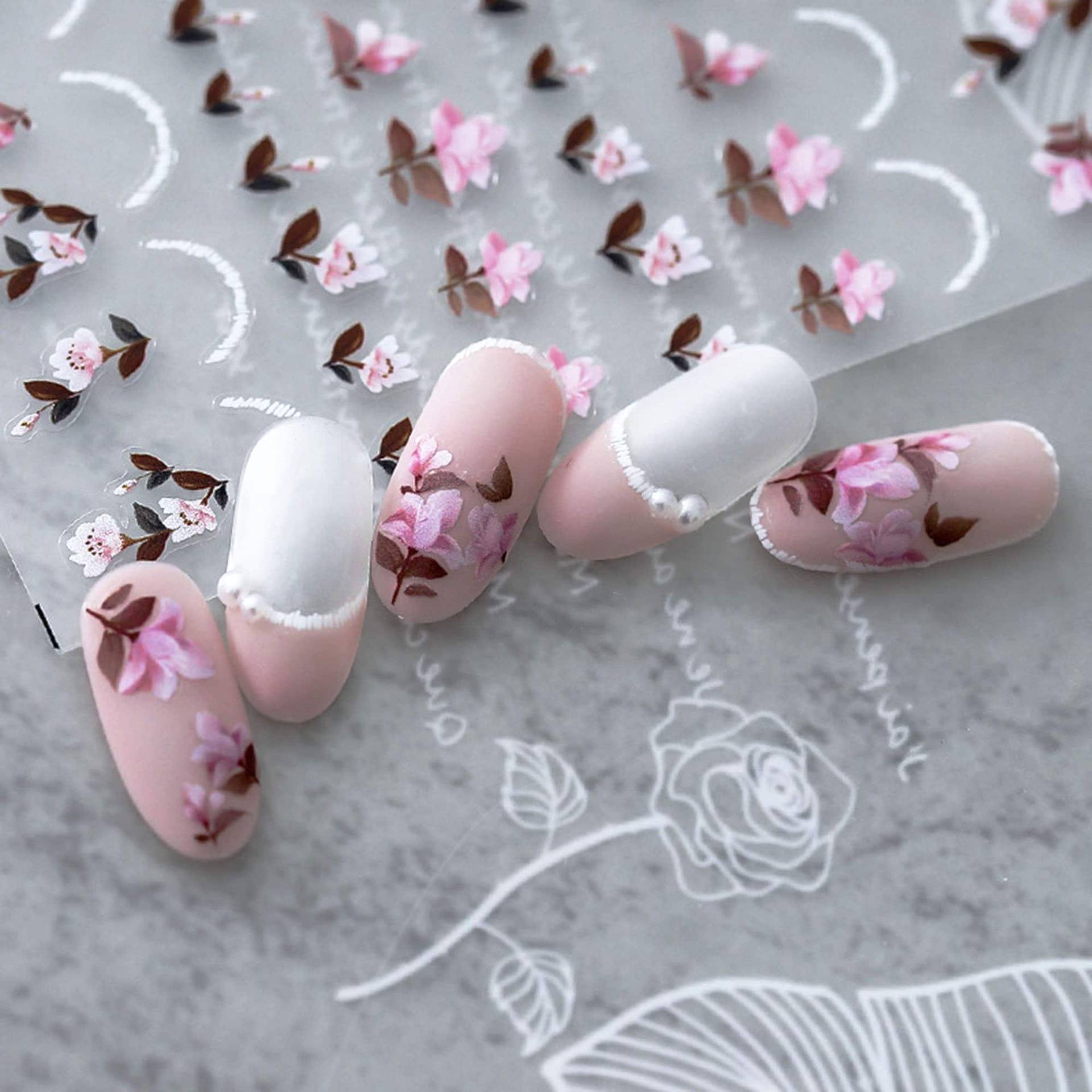 Blumen Nagel Aufkleber, Aufkleber Kunst, 3D Nägel, Kawaii Diy Nägel Blumen Nagel Aufkleber, Aufkleber Kunst, 3D Nägel, Kawaii Diy Nägel von Etsy - DIYDesignerArt