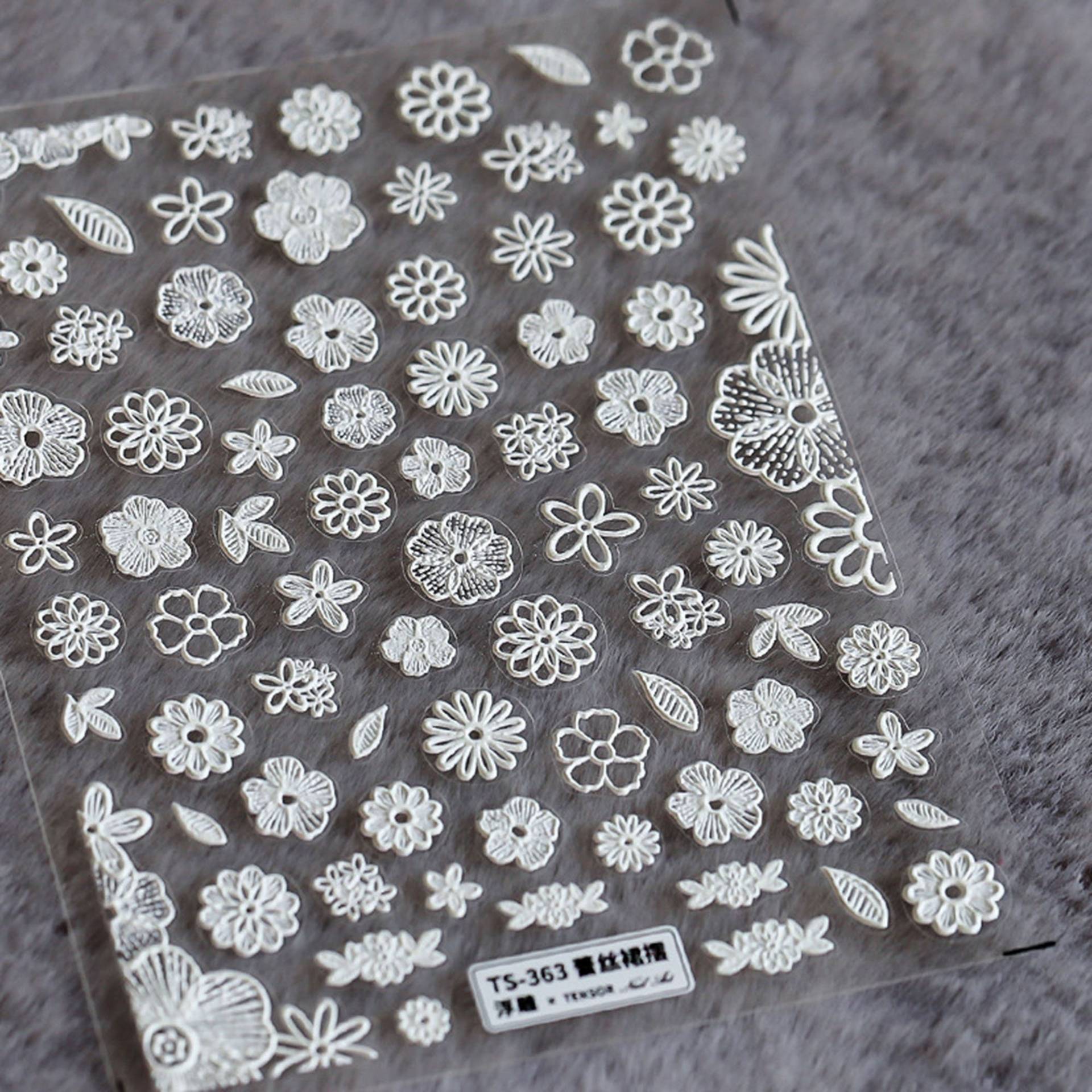 Blumen Nagelsticker, 5D Nägel, 3D Nägel von Etsy - DIYDesignerArt